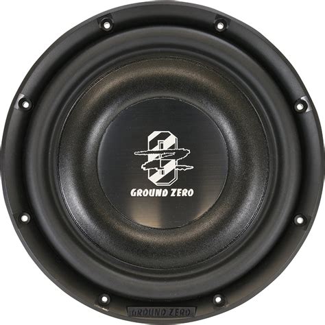 Ground zero audio - GZRW 38-D2. 38 cm / 15″ high quality subwoofer. For the reproduction of particularly low frequencies a special loudspeaker is required developed especially for this. Subwoofers can cover all demands on bass reproduction in a suitable enclosure. GROUND ZERO offers many different models for the required application.